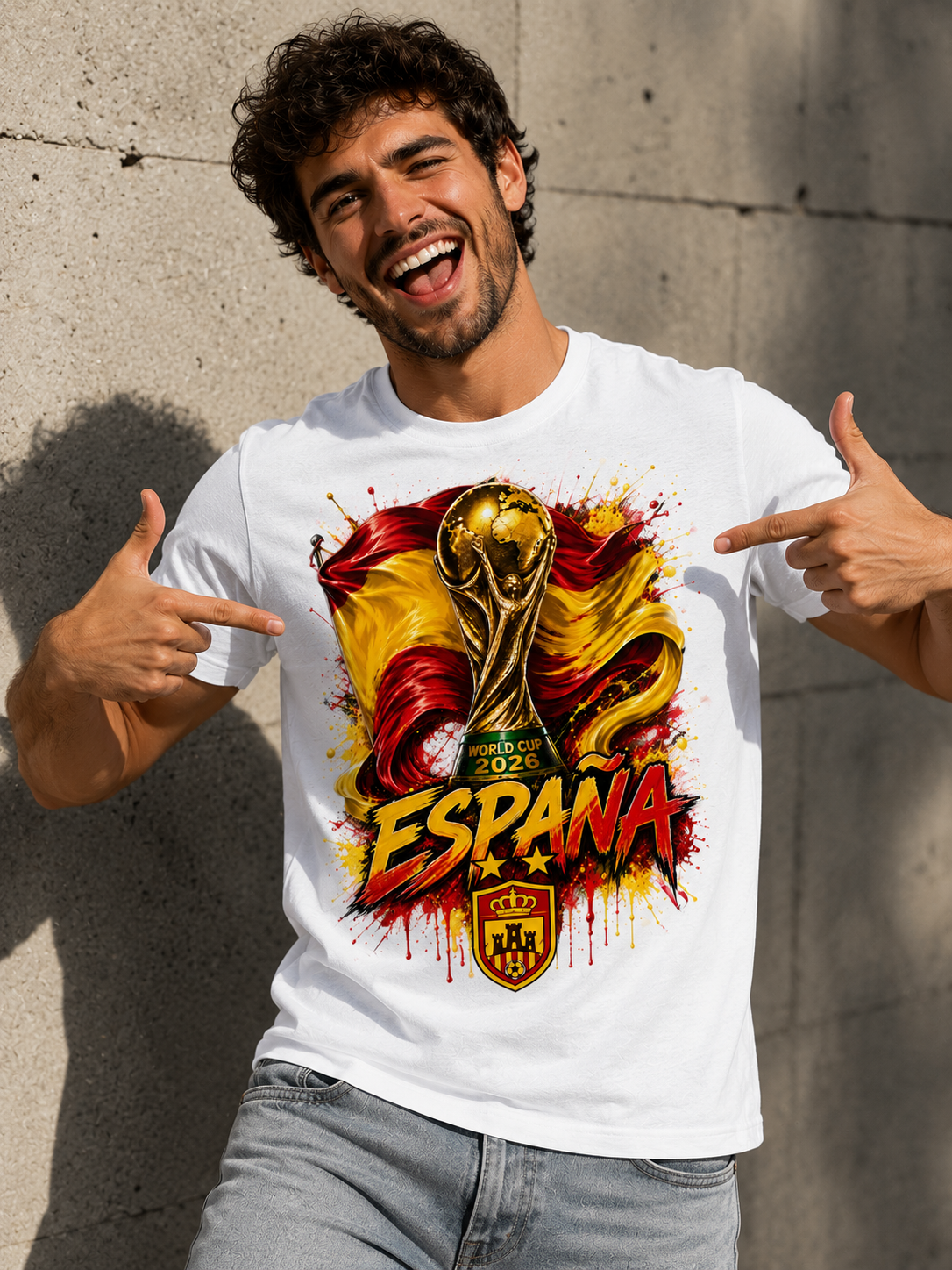 Camiseta España Campeones Mundial 2026