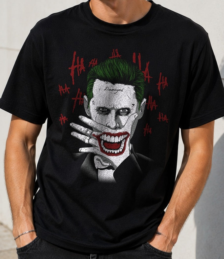 Camiseta Are You Enjoying Yourself – Joker de Escuadrón Suicida (negra)