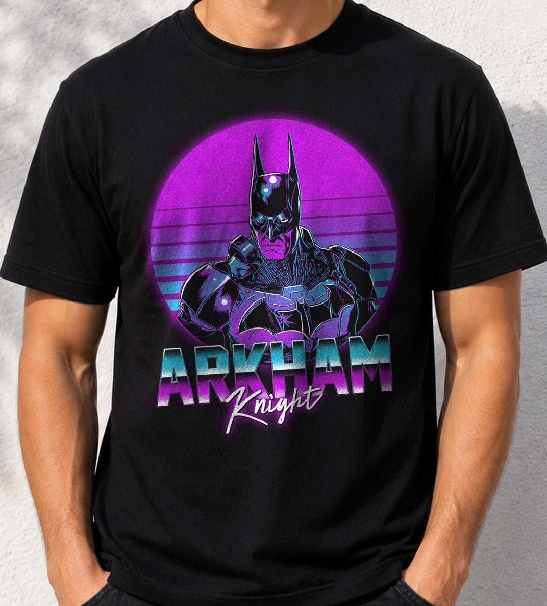 Camiseta Arkham Knight – Batman videojuego (negra)