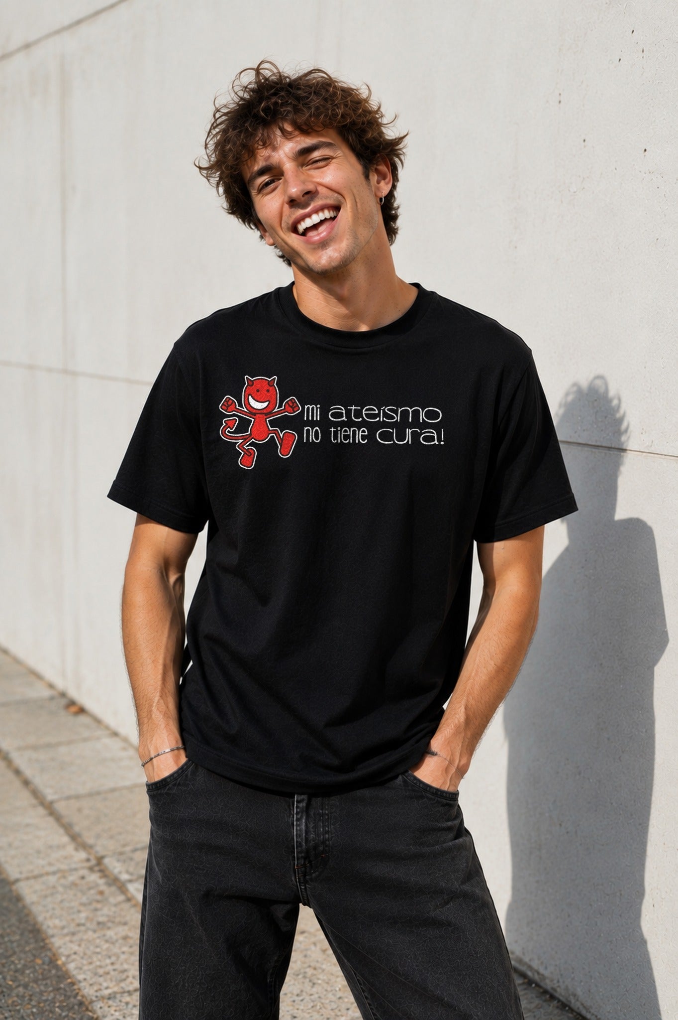 Camiseta Ateo Sin Cura – Regalo con humor para escépticos