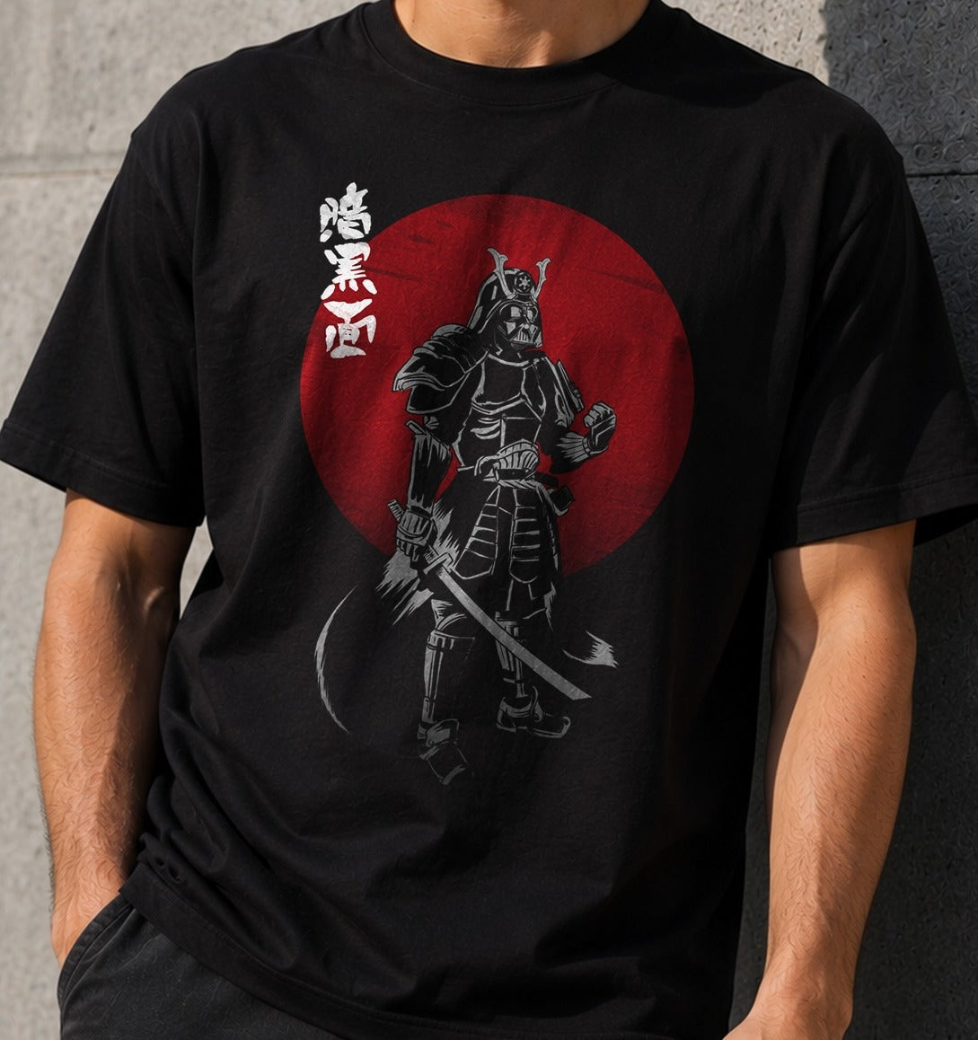 Camiseta Dark Side of the Samurai – Darth Vader Samurái (negra)
