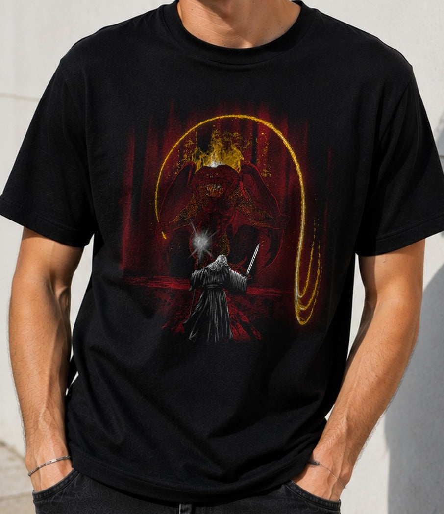 Camiseta Demon of the Ancient-World – Fantasía Oscura (negra)