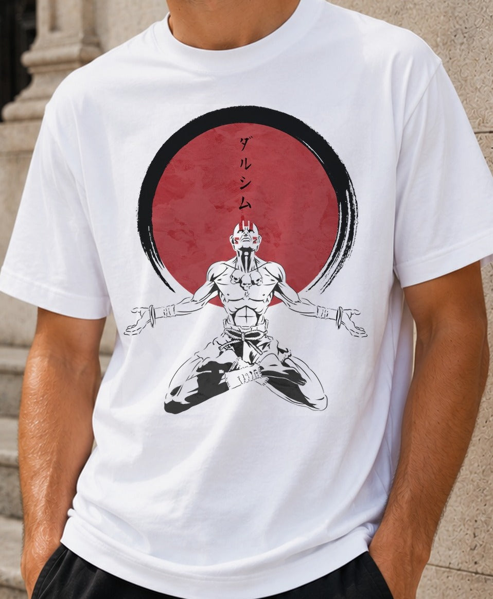 Camiseta Dhalsim Zen – Street Fighter (blanca)