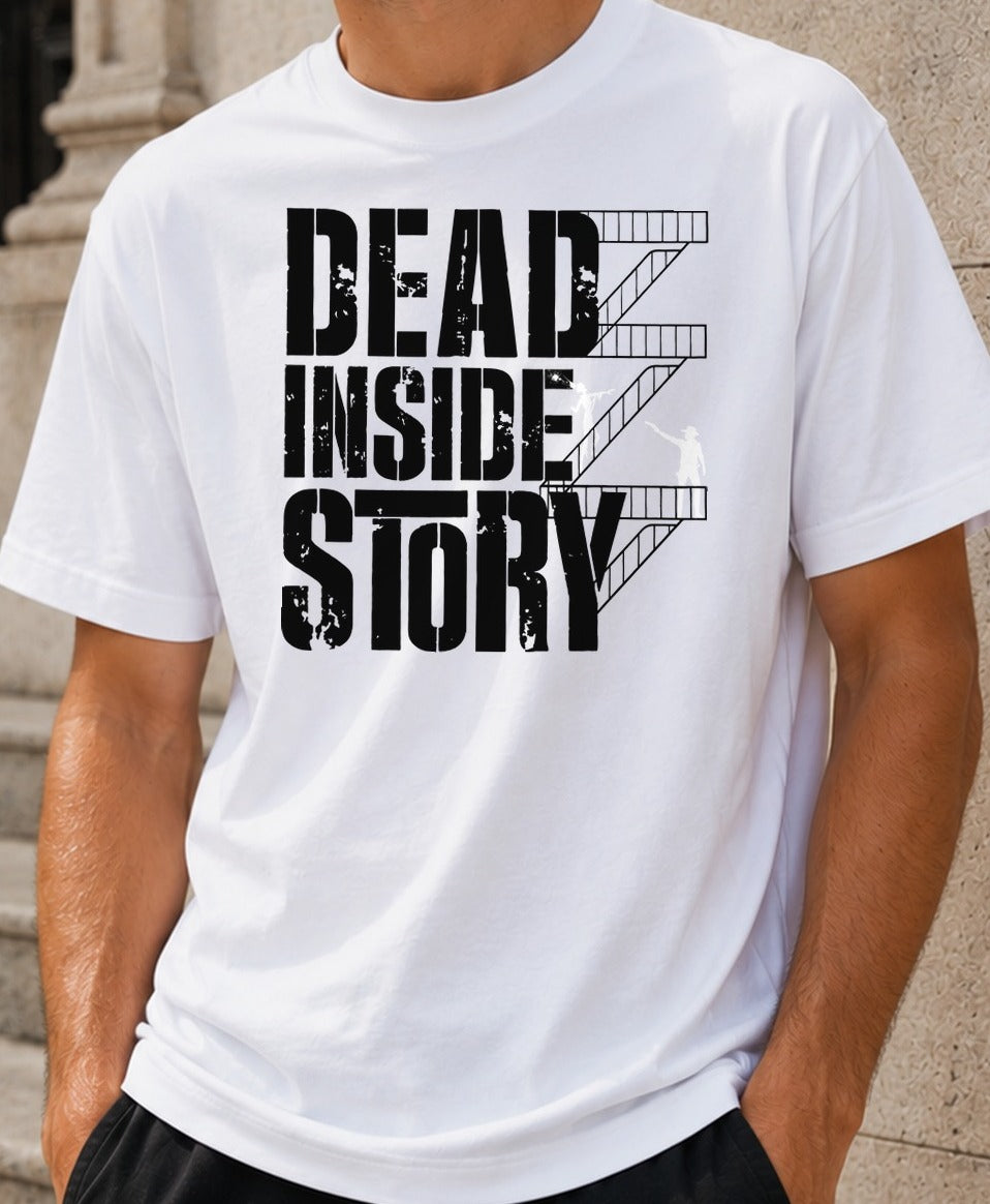 Camiseta Don't Open – The Walking Dead (blanca)