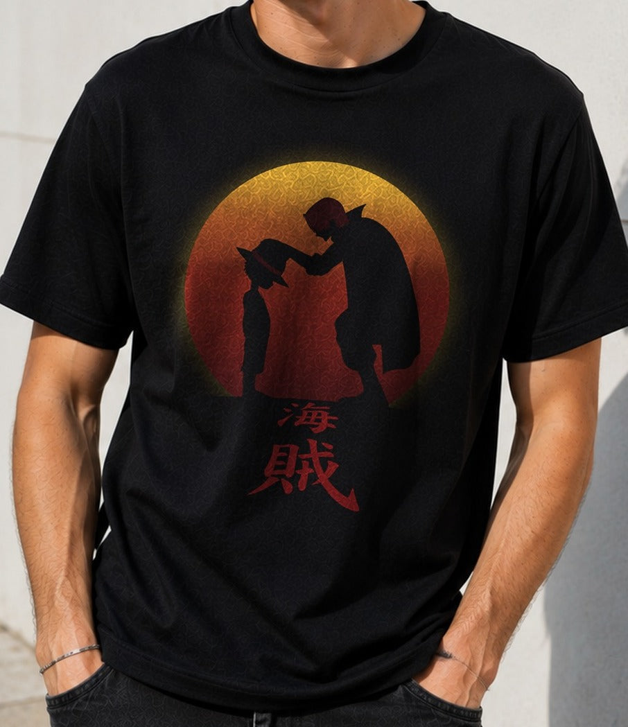Camiseta I will be the pirate king – One Piece (negra)