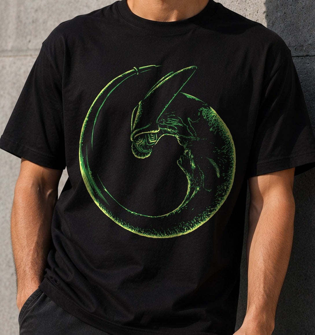 Camiseta Imperfect Alien – Alien (negra)