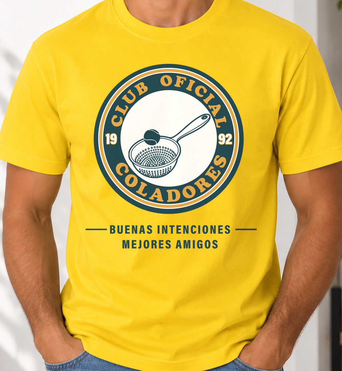 Camiseta Club Oficial Coladores (amarilla)