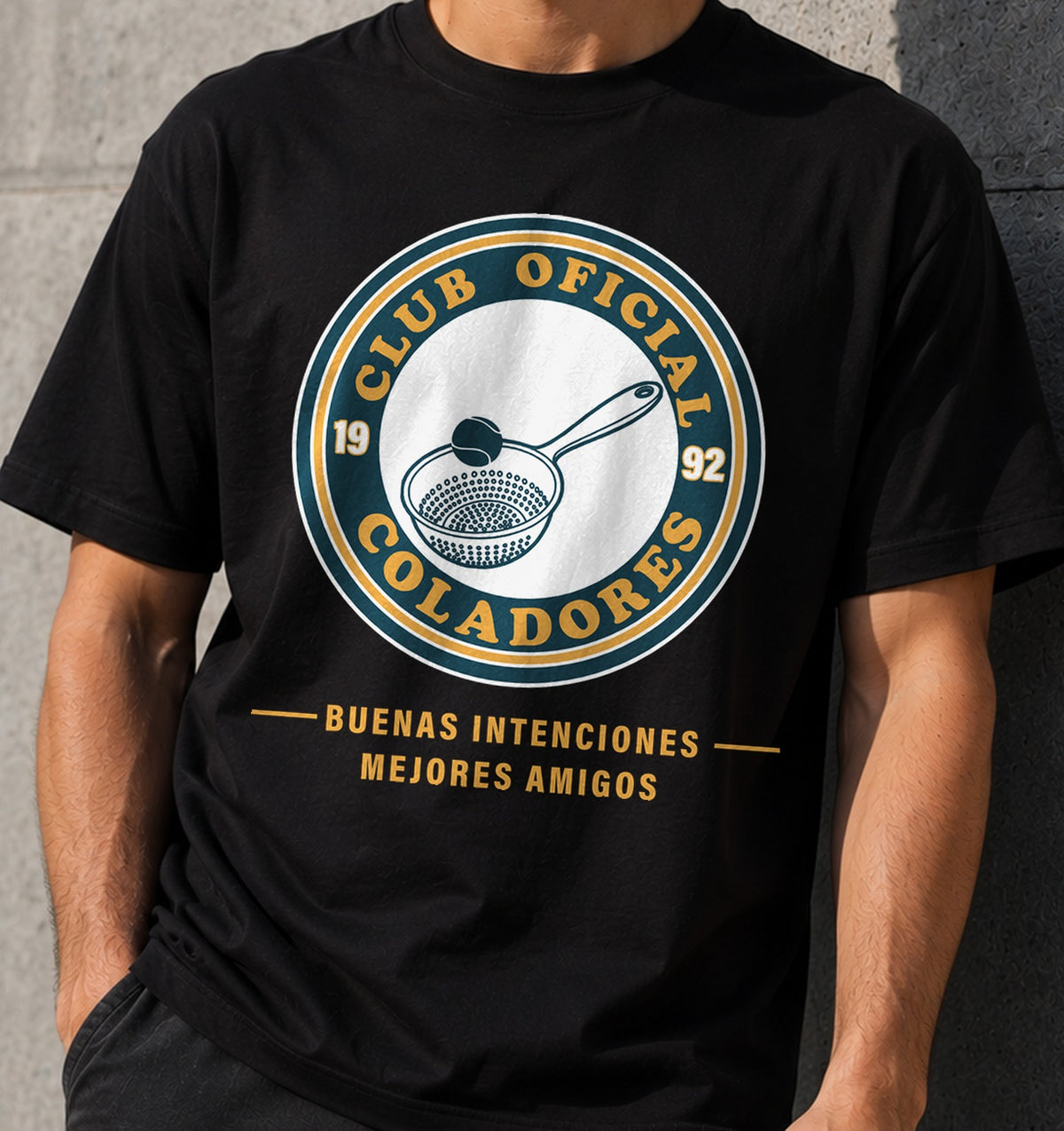 Camiseta Club Oficial Coladores (negra)