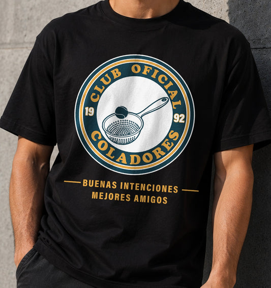 Camiseta Club Oficial Coladores (negra)