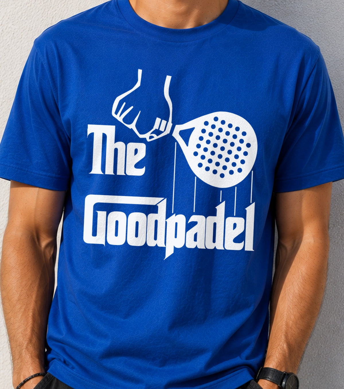 Camiseta The Good Padel (azul)