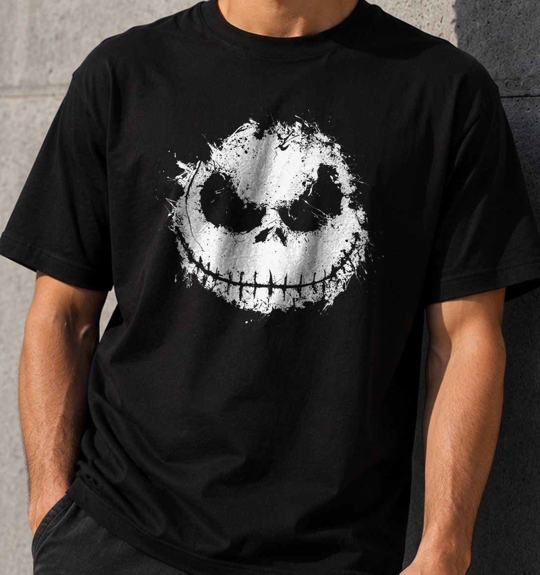 Camiseta Ink Nightmare – Jack Skellington (negra)