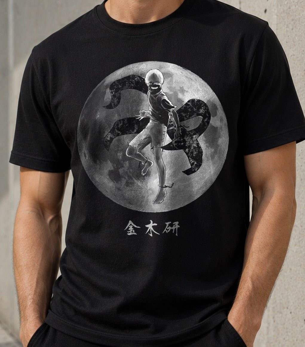 Camiseta Kaneki Ken – Tokyo Ghoul (negra)