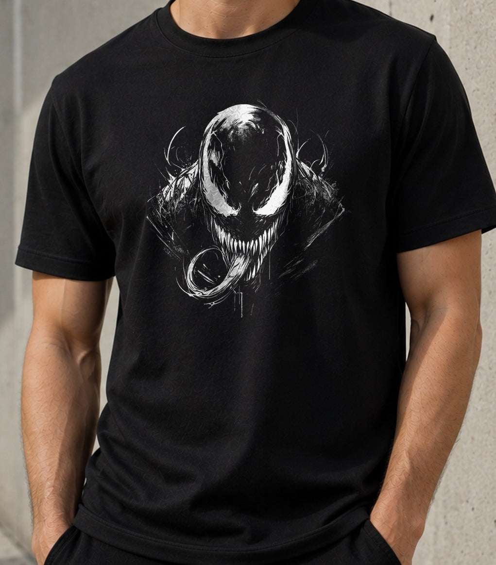 Camiseta Lethal Symbiote – Venom de Marvel (negra)