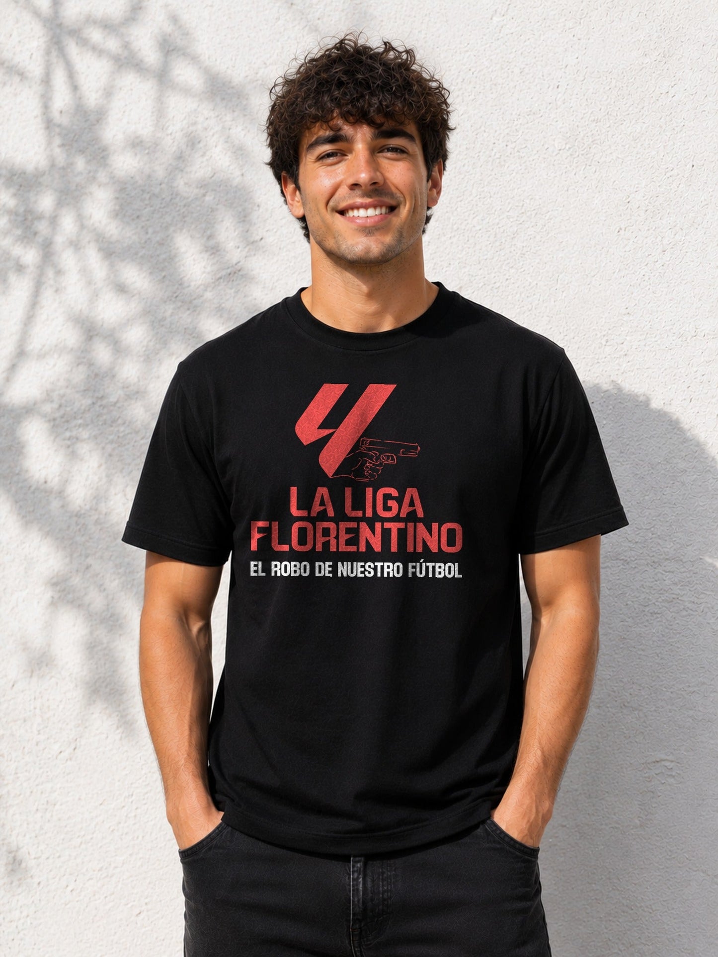 Camiseta La Liga Florentino – El Robo de Nuestro Fútbol