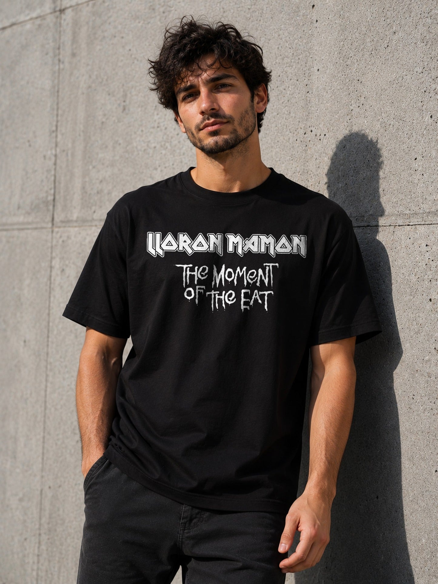 Camiseta Lloron Mamon v1 – Parodia gamberra de heavy metal