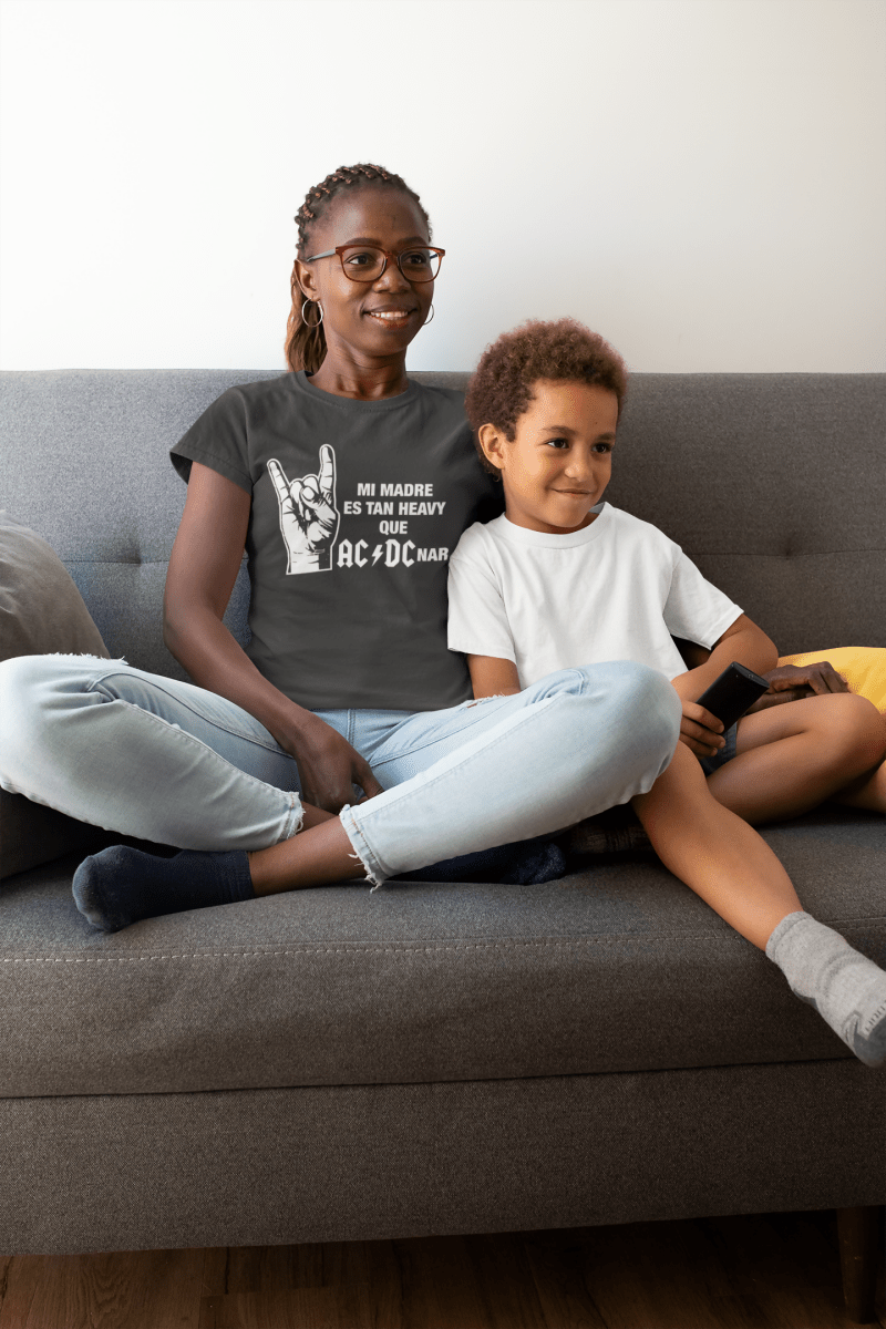 Camiseta Madre heavy - El Cajón Friki