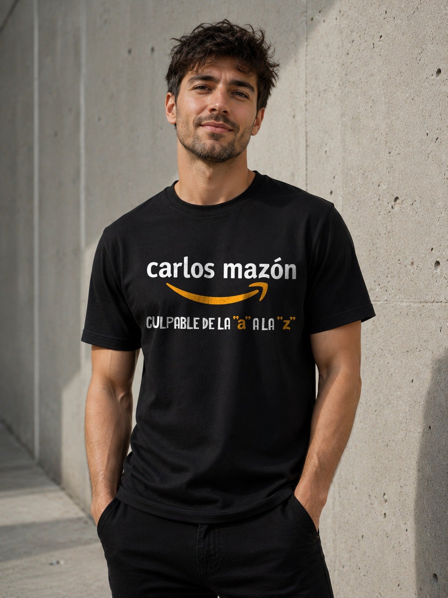 Camiseta Mazón culpable (negra)