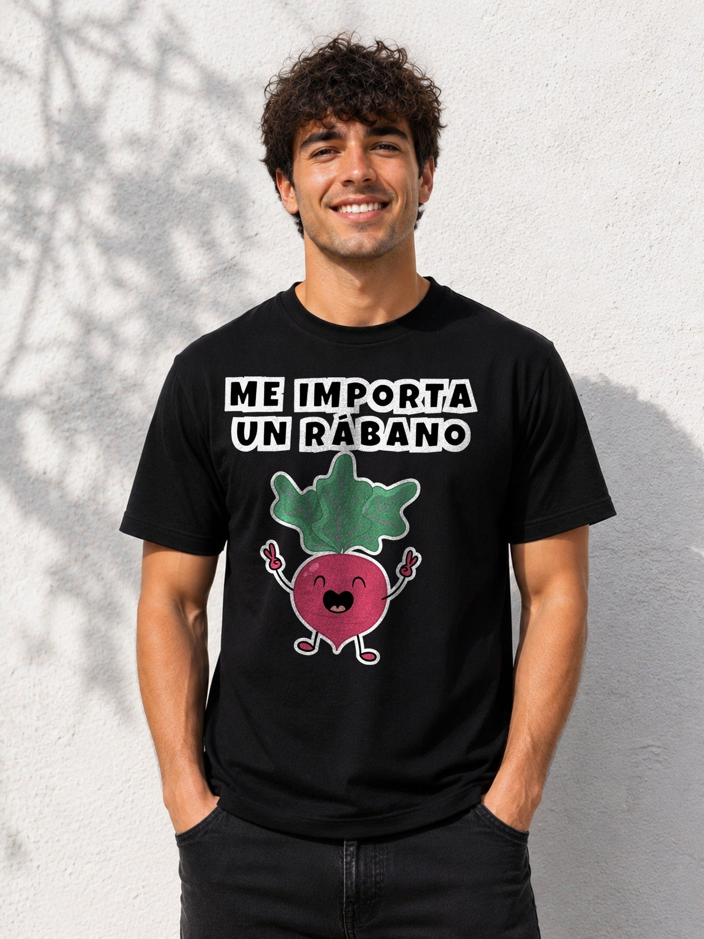 Camiseta Me Importa un Rábano – Regalo con humor para pasotas
