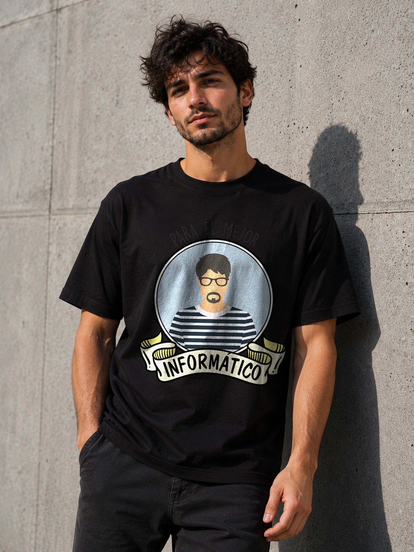 Camiseta con el diseño Mejor Informático – Regalo para informáticos, de Paranoia Records