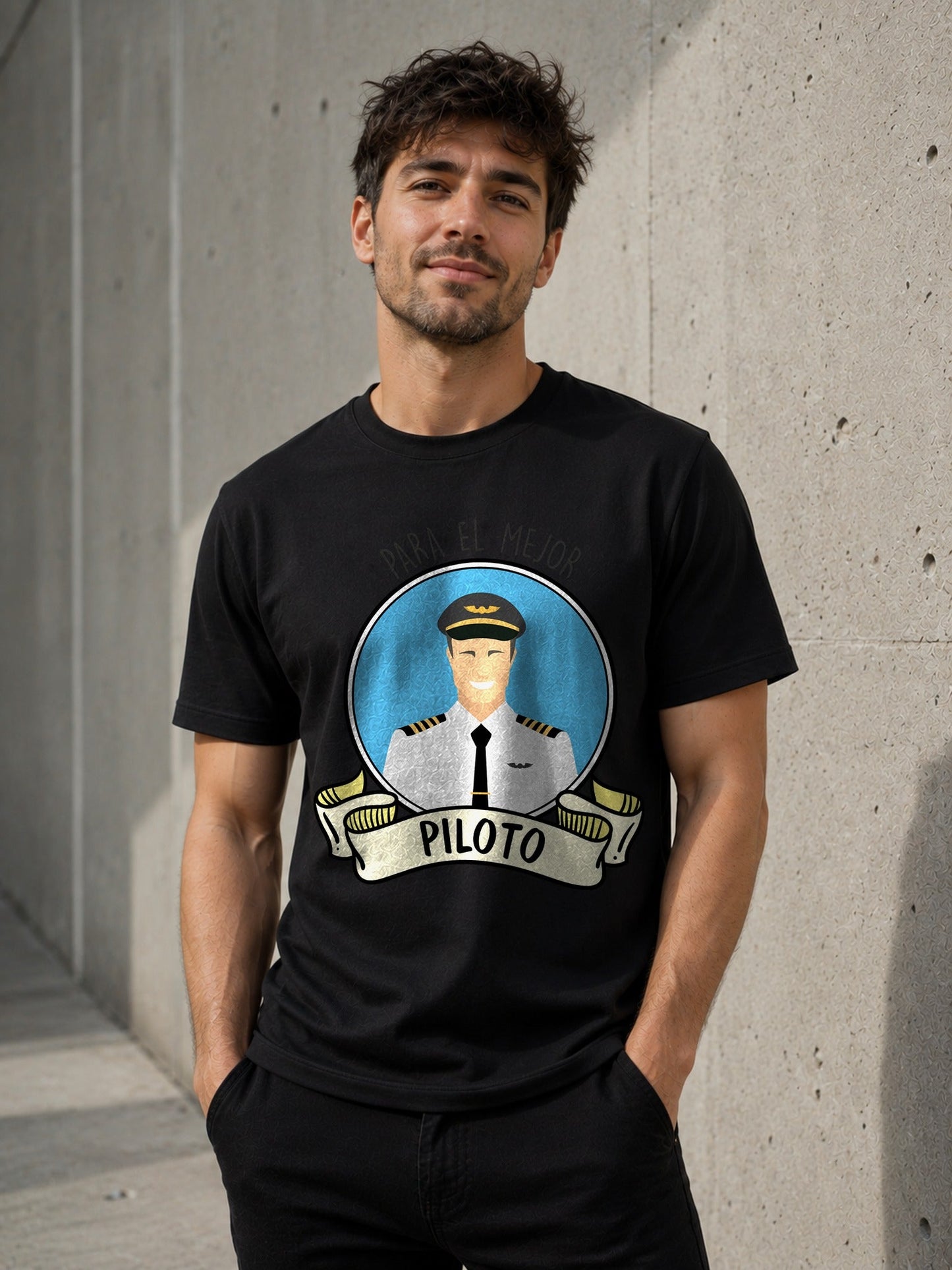 Camiseta con el diseño Mejor Piloto – Regalo para pilotos de avión, de Paranoia Records