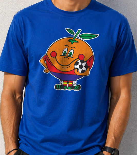 Camiseta Mundial 82 – Naranjito España 82 (azul)