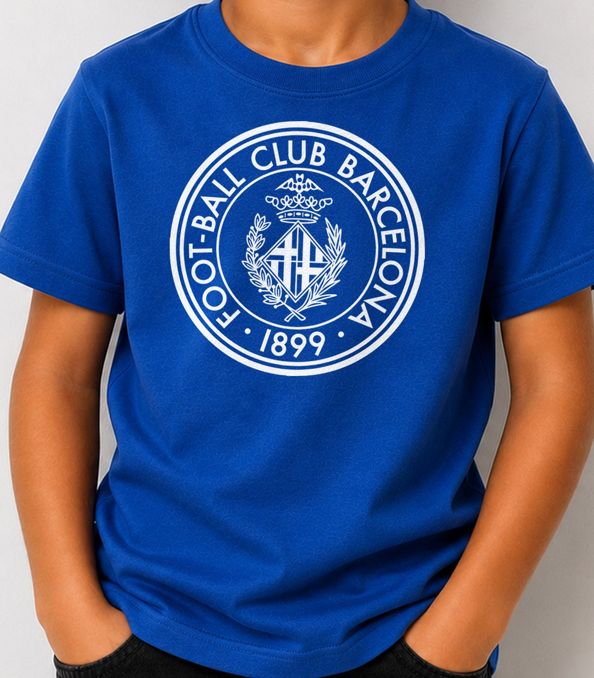 Camiseta niño Fc Barcelona 1899 (azul)