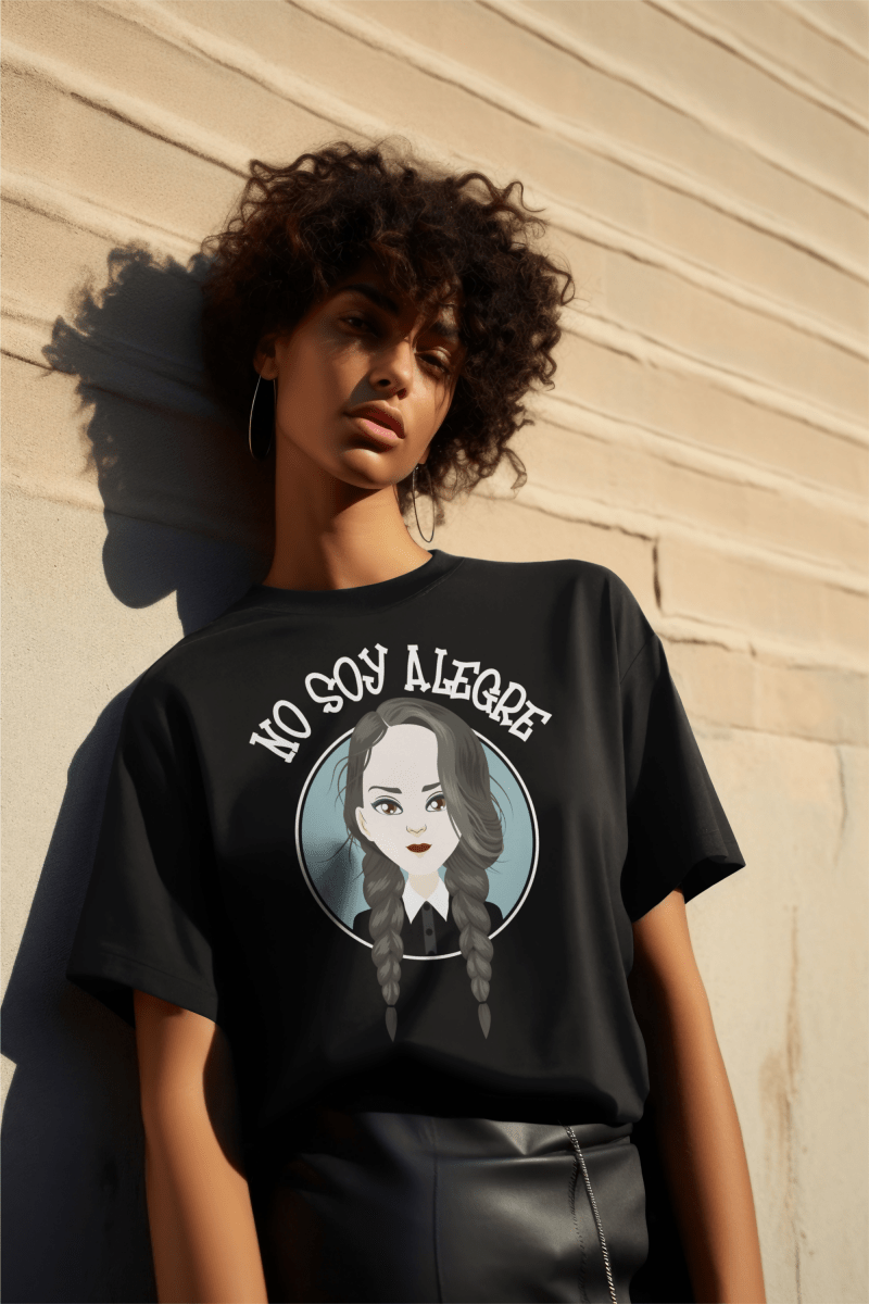 Camiseta No soy alegre - El Cajón Friki