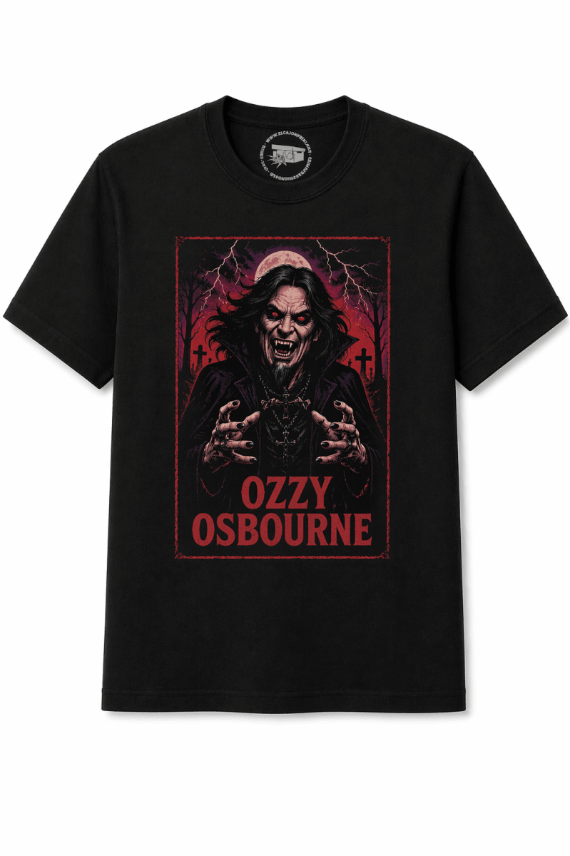 Camiseta Ozzy Osbourne - El Cajón Friki