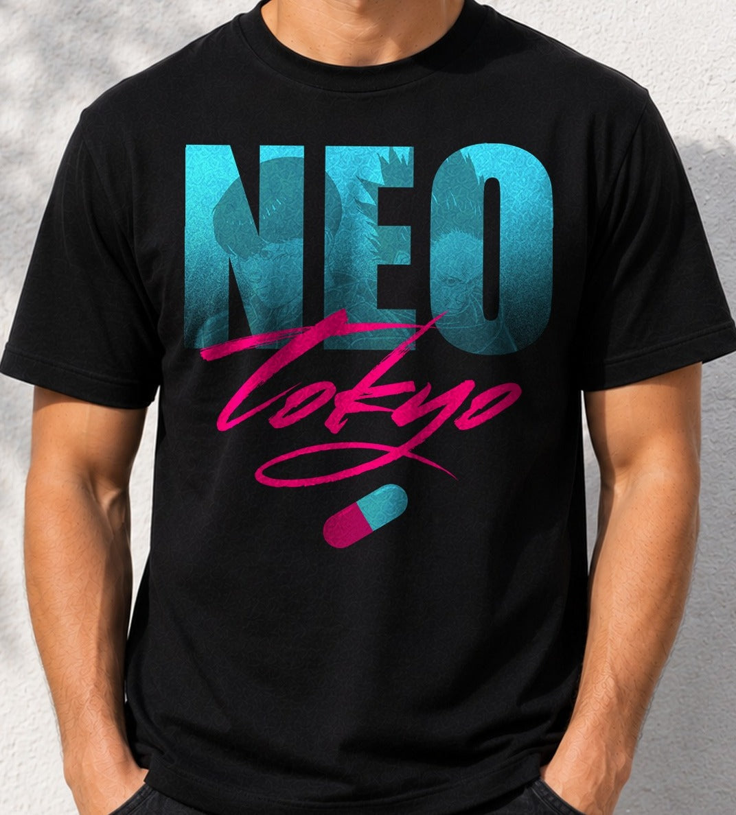 Camiseta Post-apocalyptic future – Akira (negra)