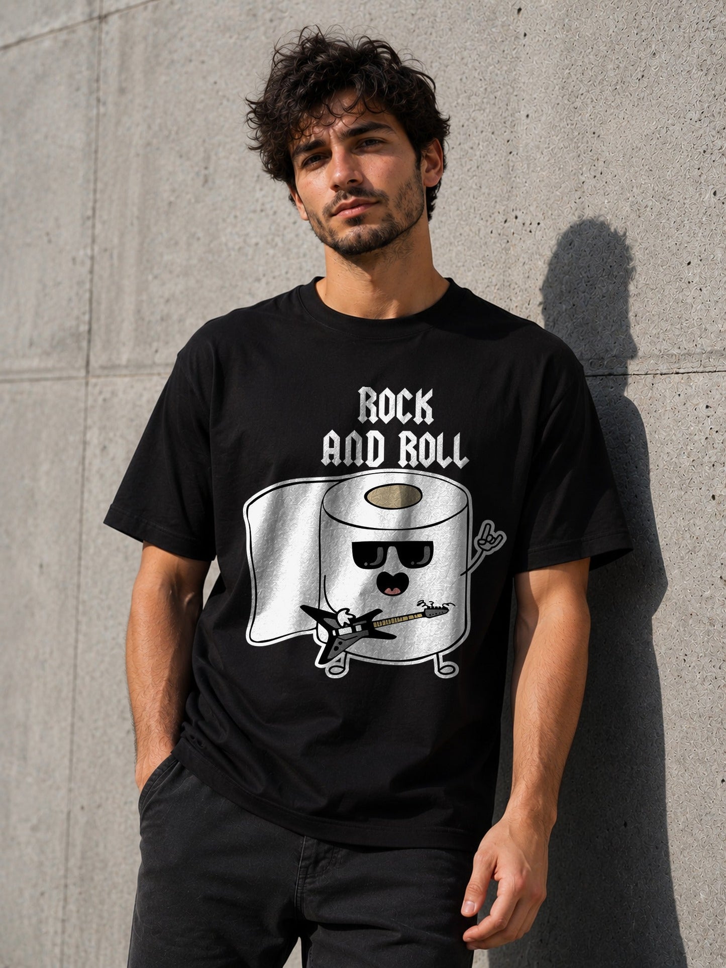 Camiseta Rock And Roll – Regalo para rockeros