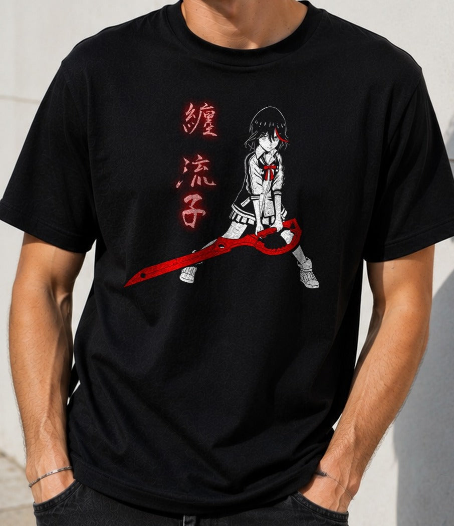 Camiseta Ryuko – Kill la Kill (negra)