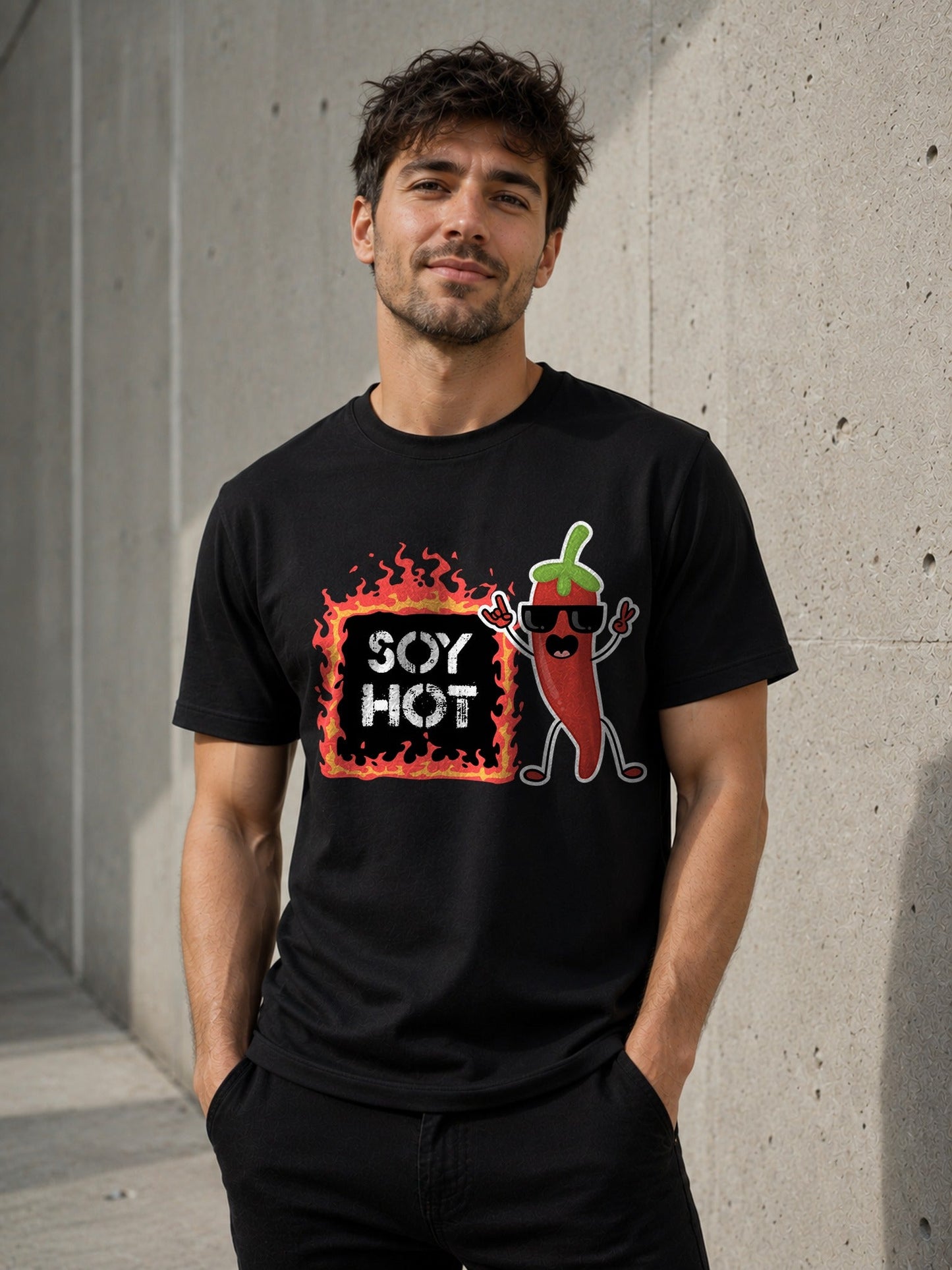 Camiseta Soy Hot – Regalo picante para los que se lo tienen creído
