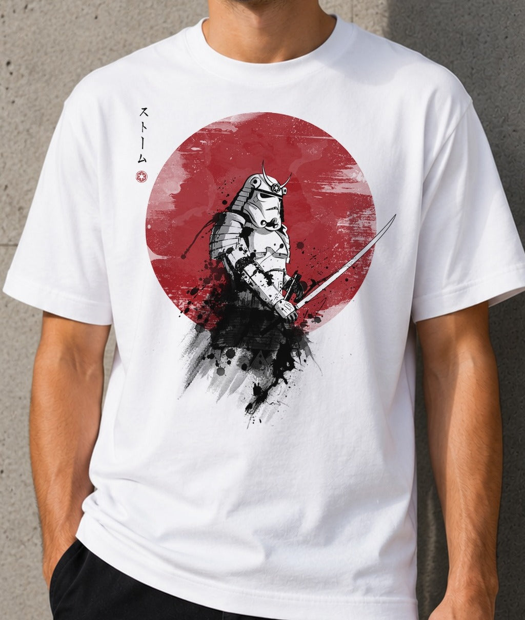 Camiseta Storm Samurai – Star Wars (blanca)