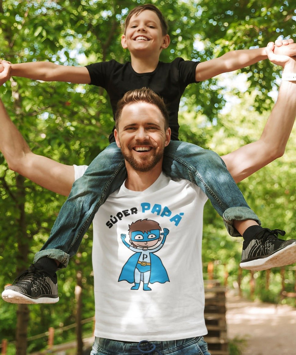 Camiseta Súper papá - El Cajón Friki
