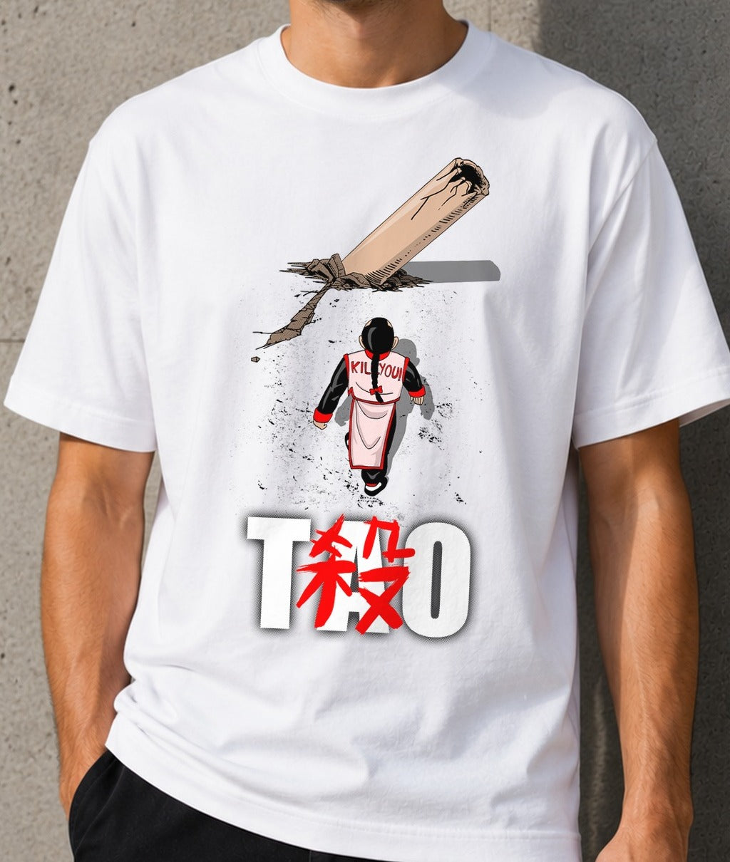 Camiseta Tao Pai Pai – Dragon Ball (blanca)