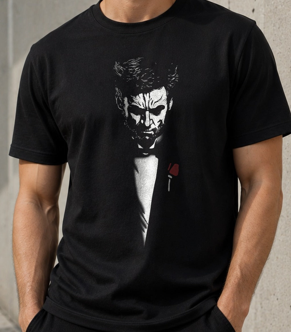 Camiseta The Immortal – Wolverine de Marvel (negra)