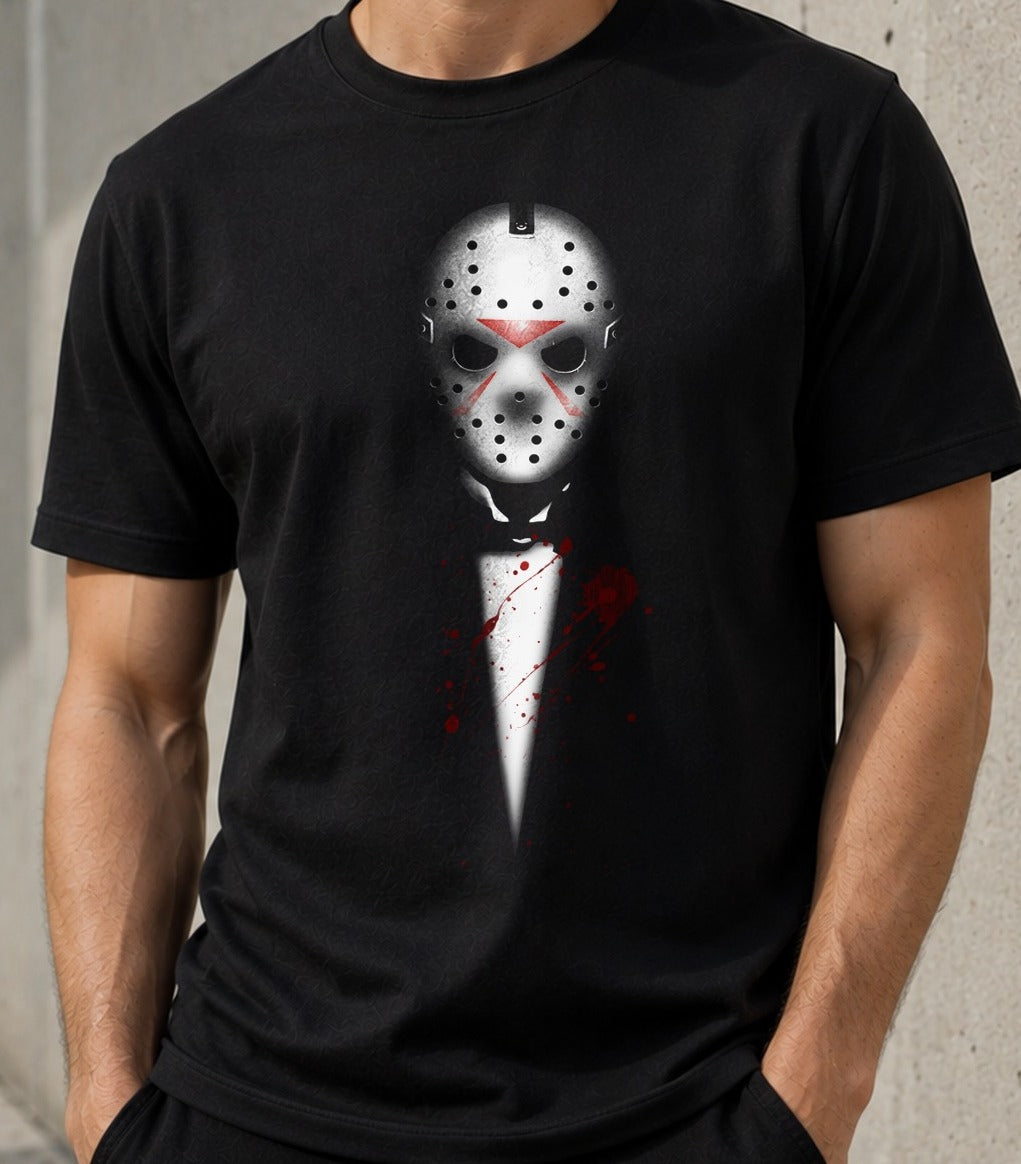 Camiseta The Killer – Viernes 13 (negra)
