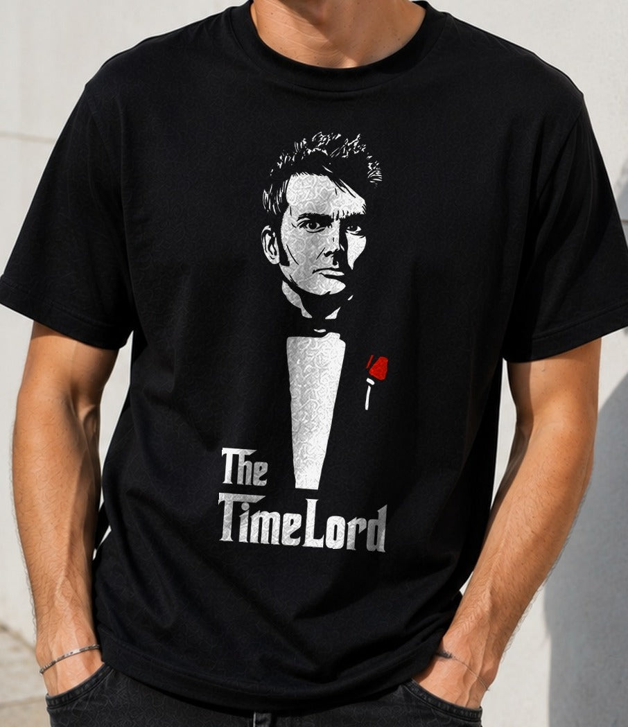 Camiseta The TimeLord – Doctor Who (negra)