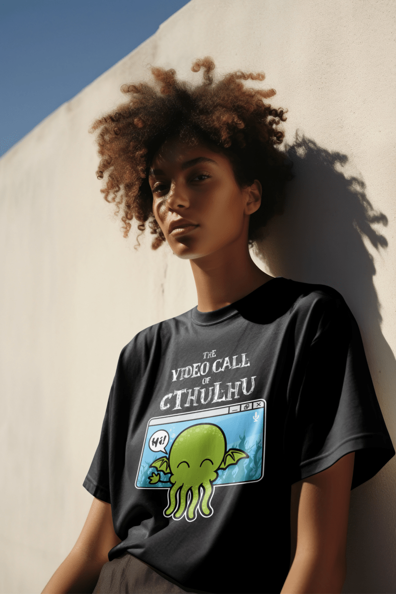 Camiseta The Video Call of Cthulhu - El Cajón Friki