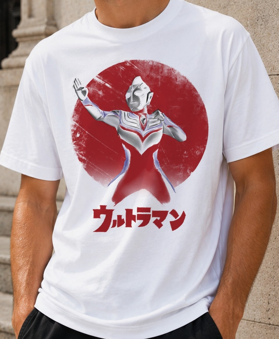 Camiseta Ultra Crusader – Ultraman (blanca)