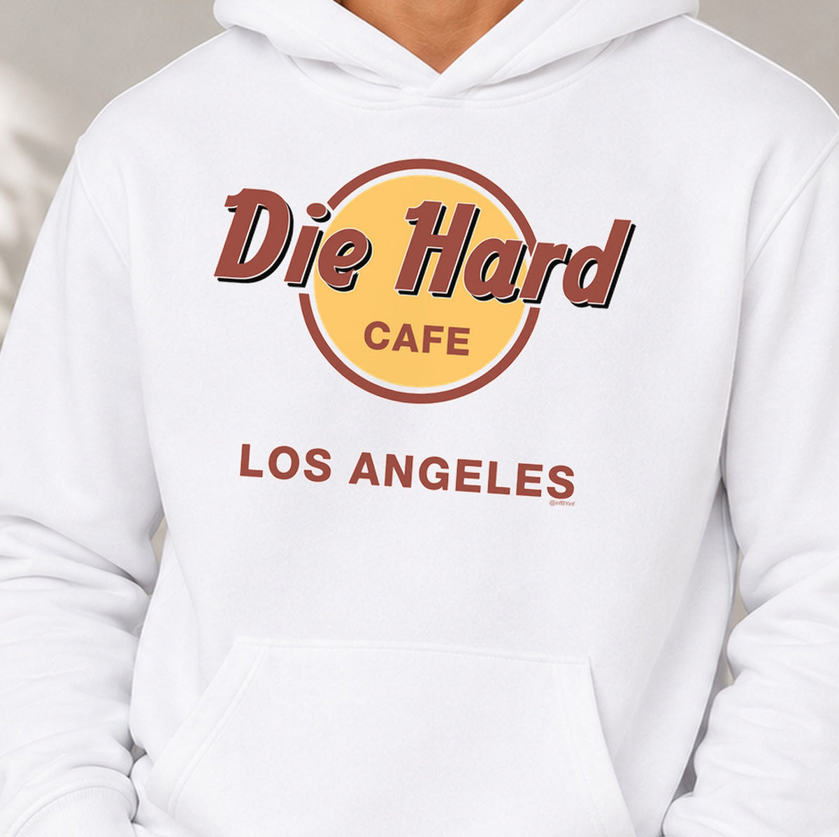 Sudadera Die Hard Fondo Blanco (blanca)