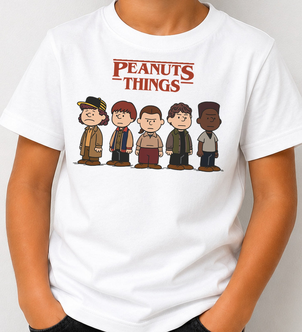 Camiseta niño Peanuts Things (blanca)
