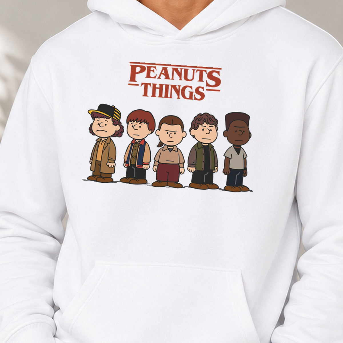 Sudadera Peanuts Things (blanca)