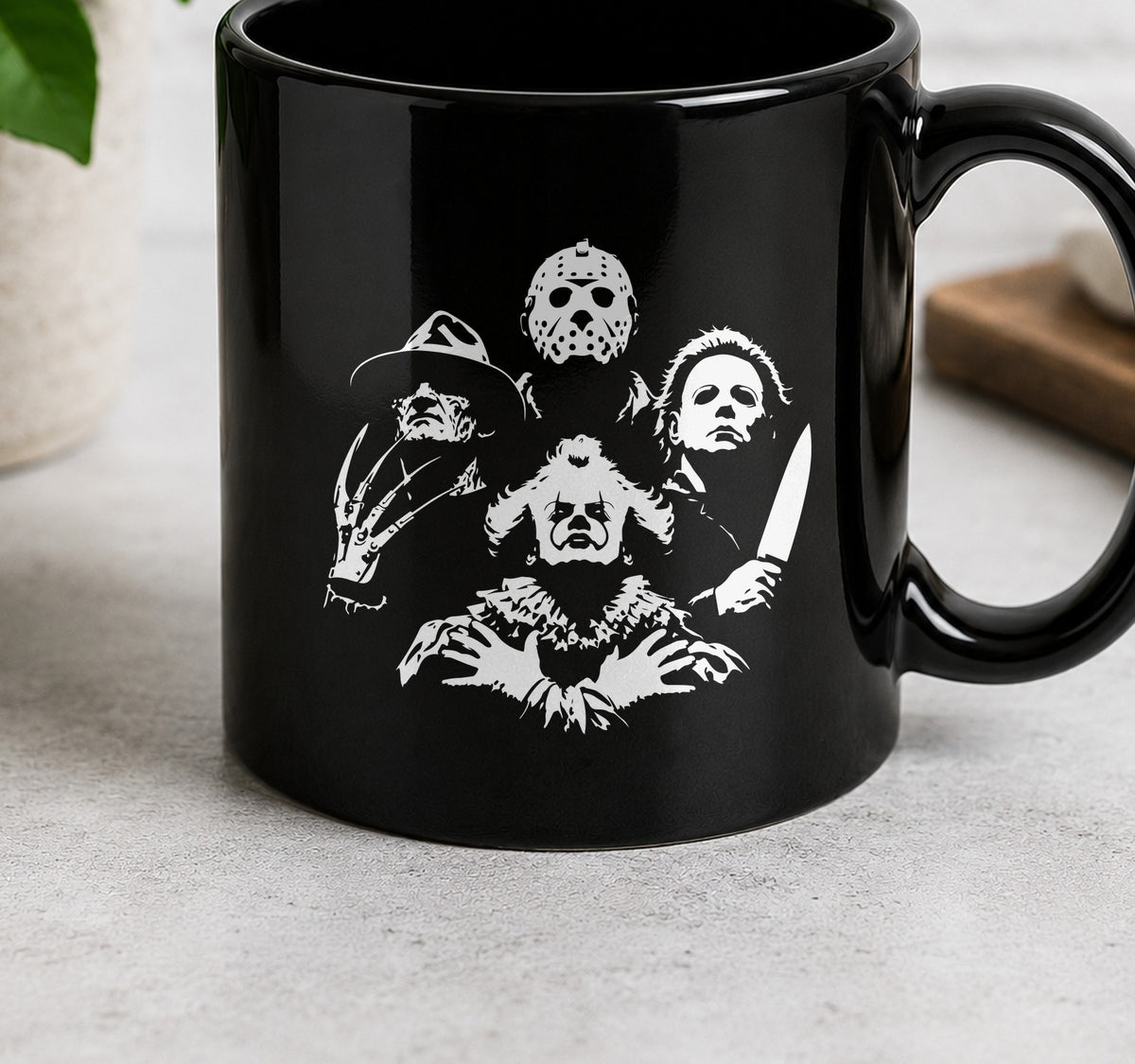 Taza The Nightmare Four (negra)