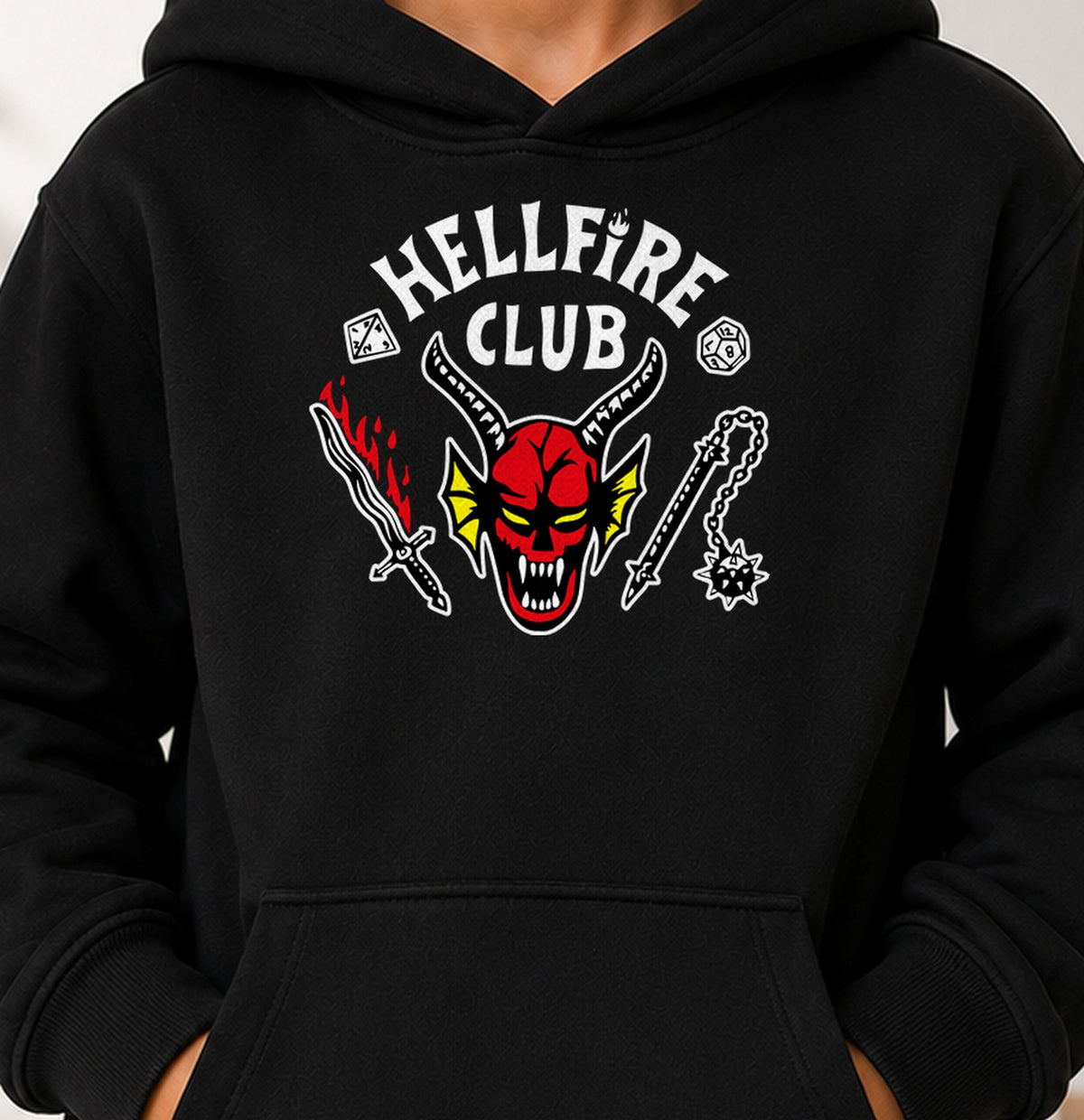 Sudadera niño Hellfire Club (negra)