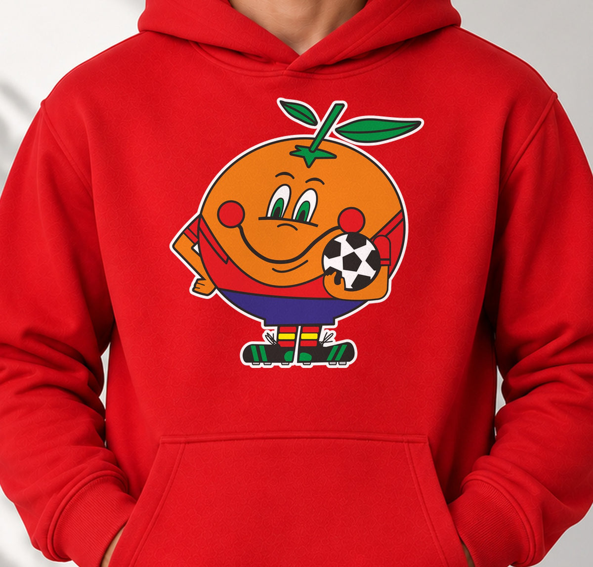 Sudadera Mundial 82 – Naranjito España 82 (roja)