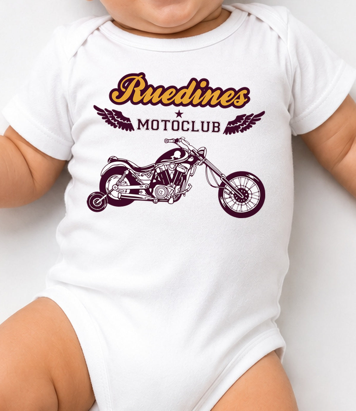 Body Camiseta RUEDINES (blanca)