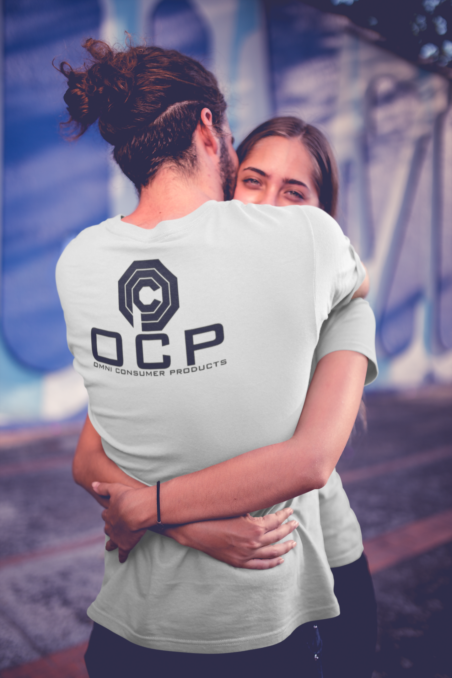 camiseta robocop espalda