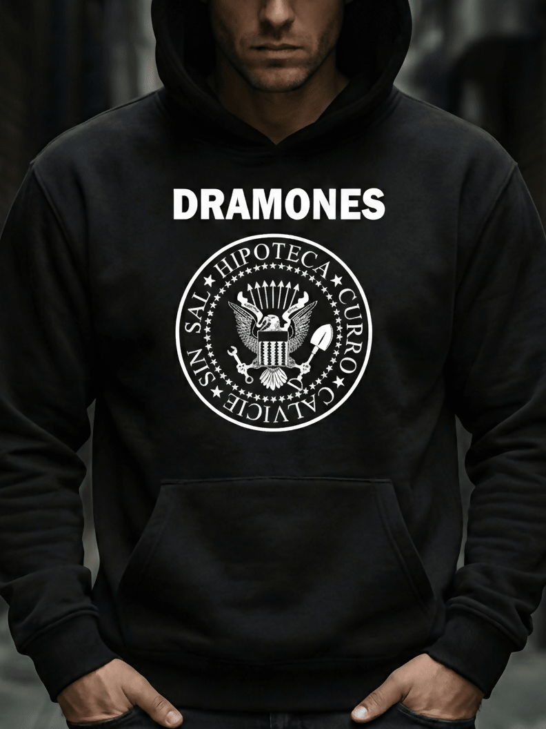 Sudadera DRAMONES - El Cajón Friki