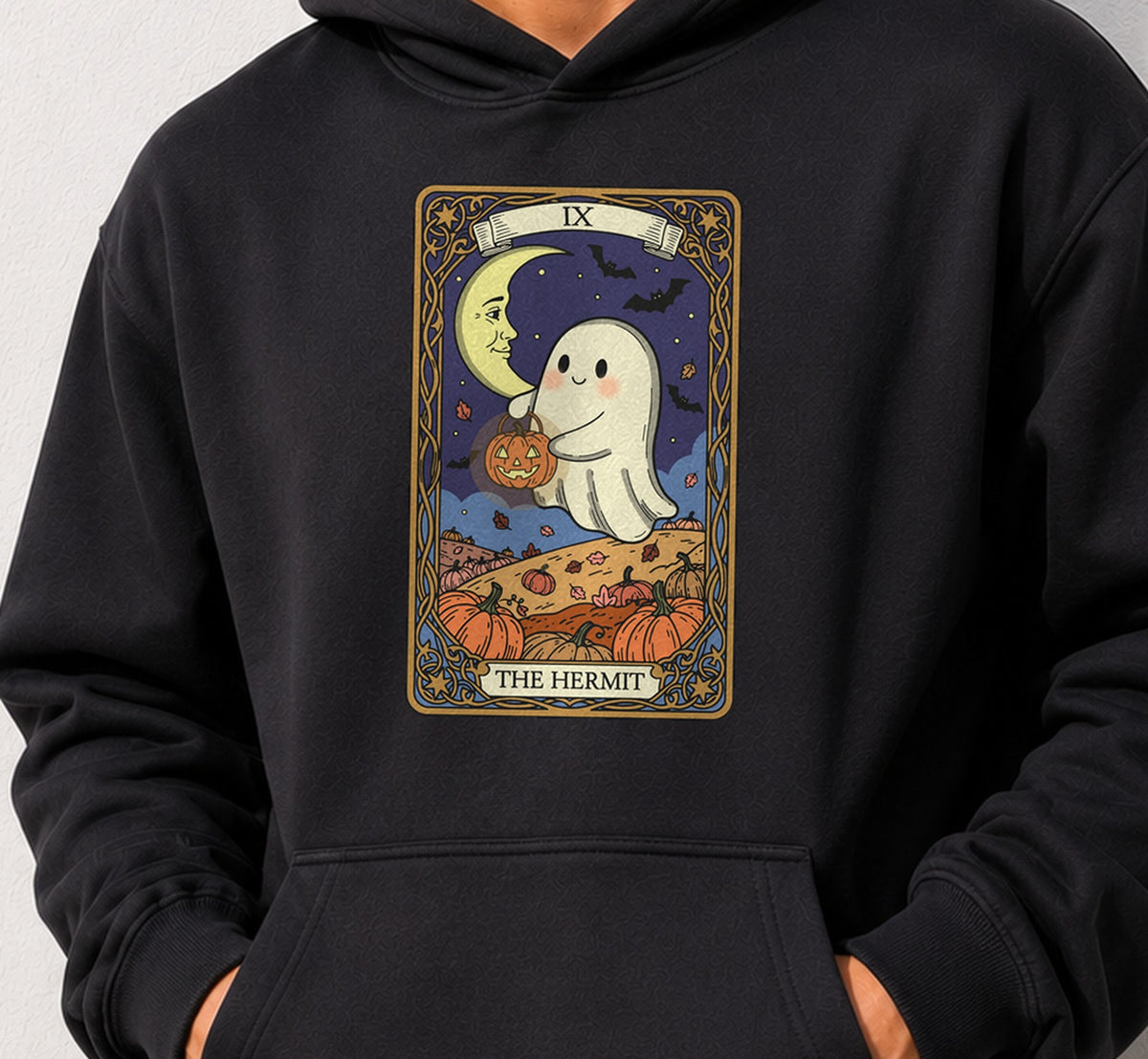 Sudadera The Hermit (negra)